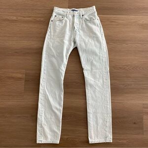 MADE & CRAFTED LEVI'S 501 ORIGINAL Light Wash Unisex Size 24/32